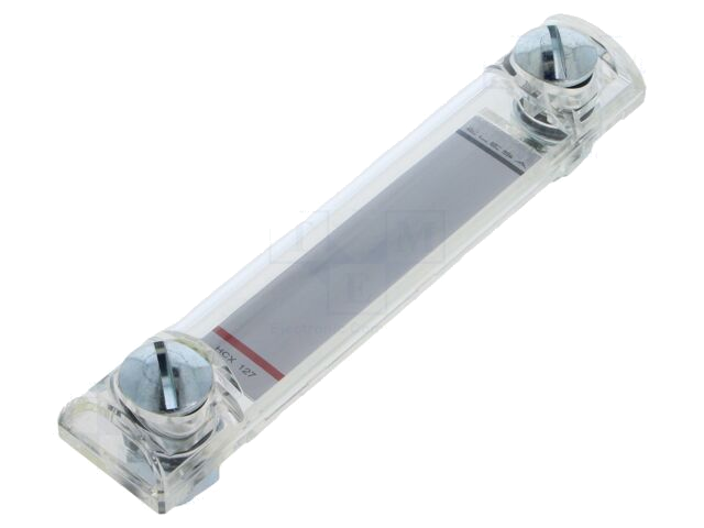 Peilglas; M12; Tot.l: 161mm; 12Nm; Raster openingen: 127mm; W: 31mm