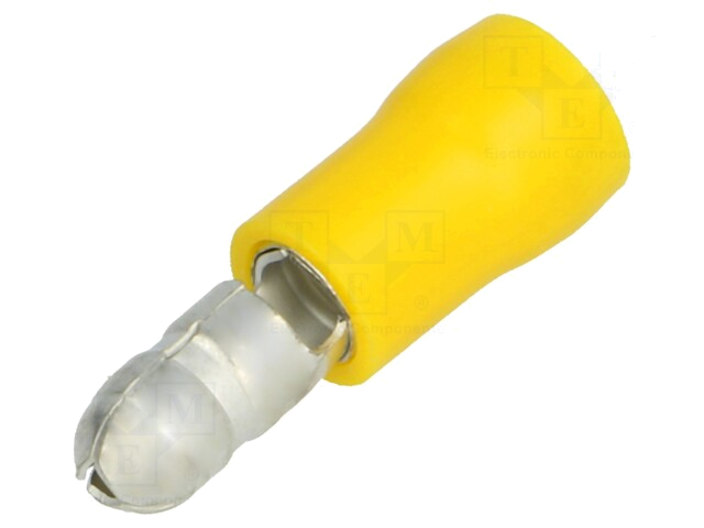 Connector: rond; mannelijk; Ø: 5mm; 4÷6mm2; klemmen; voor draad
