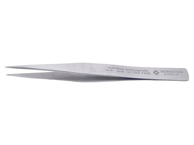 Pincet; 130mm; De vorm van de punt: scherp; universeel