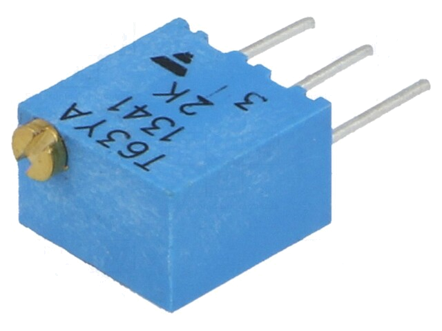 Potentiometer: montage-; meerslagen; 2kΩ; 250mW; ±10%; lineair