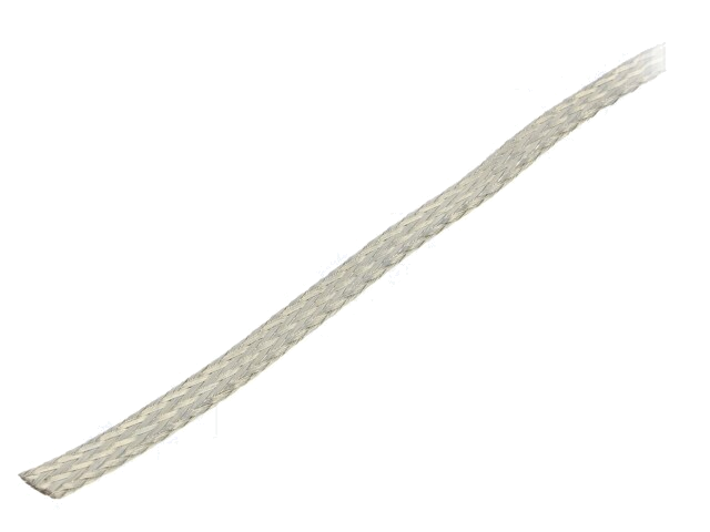 Vlechtwerk; tape; Thk: 0,51mm; W: 4,76mm; 25A; 15AWG; 500ft