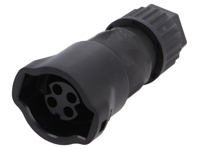 Connector: rond; stekker; CB; vrouwelijk; PIN: 4; contactloos; IP67