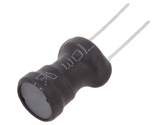 Smoorspoel: draadgewonden; THT; 10uH; 8,5A; ±10%; Ø11,5x17,5mm