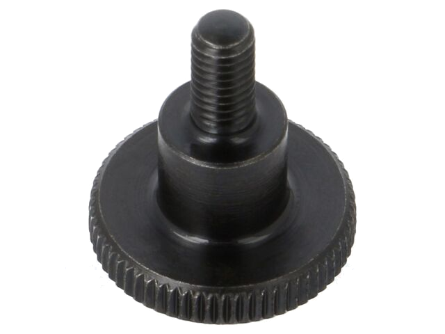 Schroefknop; Ø: 12mm; Ext.schroefdraad: M3; 6mm; H: 7,5mm; staal