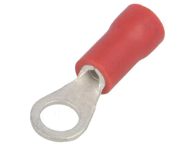 Uiteinde: oog; M4; Ø: 4,3mm; 0,5÷1mm2; klemmen; voor draad; vertind