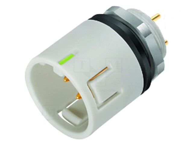 Connector: rond; 720; 60V; PIN: 12; contact; mannelijk; THT; 2A; IP67
