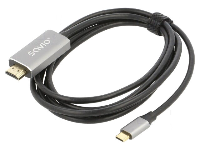Adapter; HDCP 2.3,HDMI 2.0,USB 3.1; HDMI-stekker,USB-C-stekker