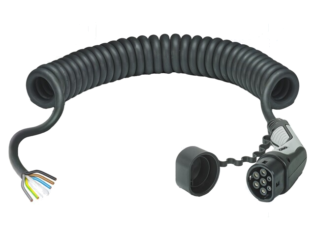 Kabel: eMobility; 1x0,5mm2,5x2,5mm2; 480V; 16,63kW; IP44; 4m; 20A