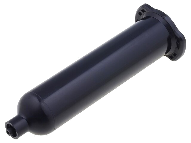 Spuitlichaam; 30ml; zwart; Luer Lock; voor dispensers; QuantX