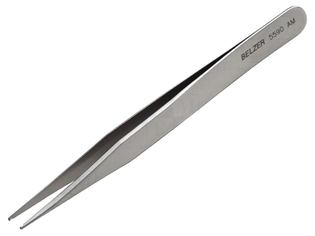 Pincet; 120mm; SMD; niet-magnetische; Type pincet: recht