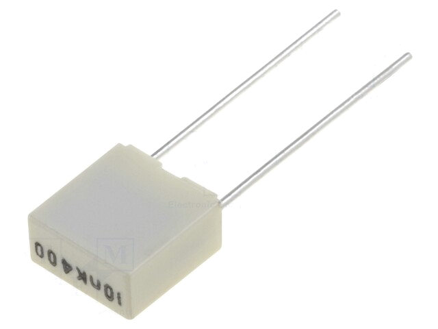 Condensator: polyester; 10nF; 200VAC; 400VDC; 5mm; ±10%; -55÷105°C