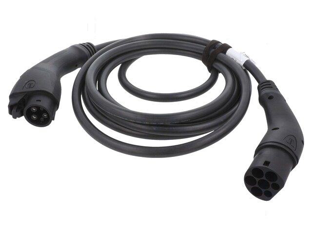 Kabel: eMobility; 1x0,5mm2,3x6mm2; 250V; 7,2kW; IP44; 5m; 32A