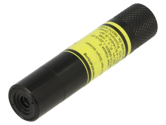 Module: laser; 1mW; rood; punt; 650nm; 4,5VDC; 10÷30mA