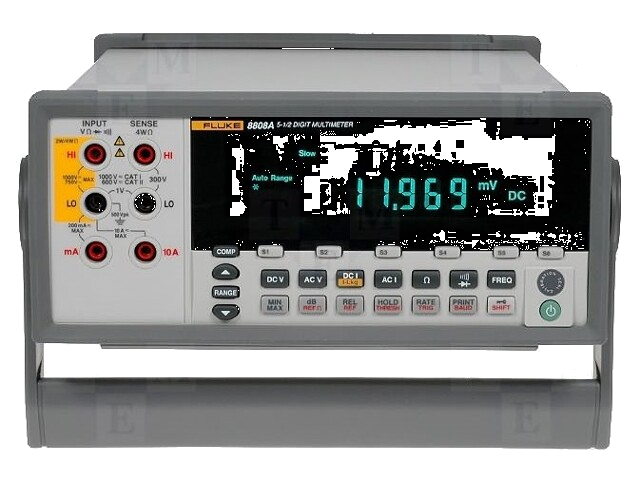 Tafelmultimeter; VFD; VDC: 1uV÷200mV,2V,20V,200V,1kV; Stekker: EU