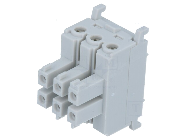Connector: rechthoekig; module; VARIOCON; vrouwelijk; PIN: 6; 250V