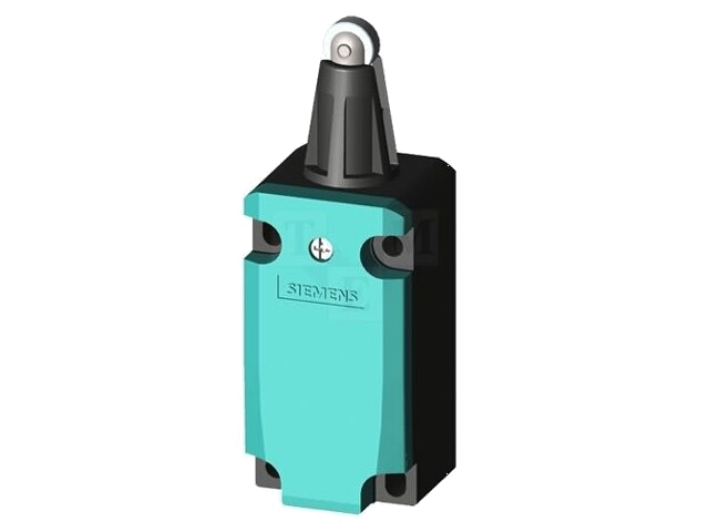 Eindschakelaar; roller van staal Ø13mm; NO + NC; 10A; max.400VAC