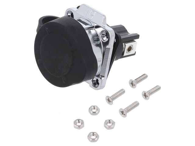 Connector: rond; contact; maat 28; 02; vrouwelijk; PIN: 2; verguld