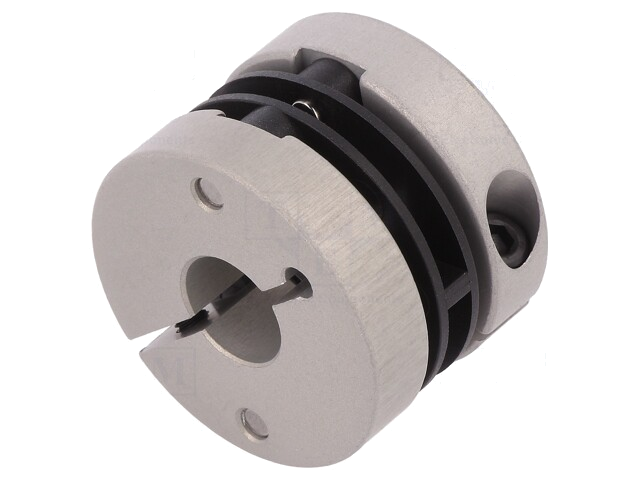 Koppeling; Ø1: 10mm; Ø2: 10mm; aluminium,polyamide; -10÷80°C
