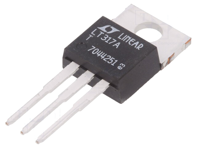 IC: spanningsstabilisator; regelbaar; 1,3÷37,5V; 1,5A; TO220; THT