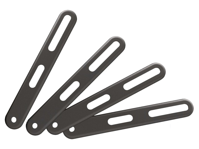 Adapter; zwart; 30kg; 300x300mm,400x400mm