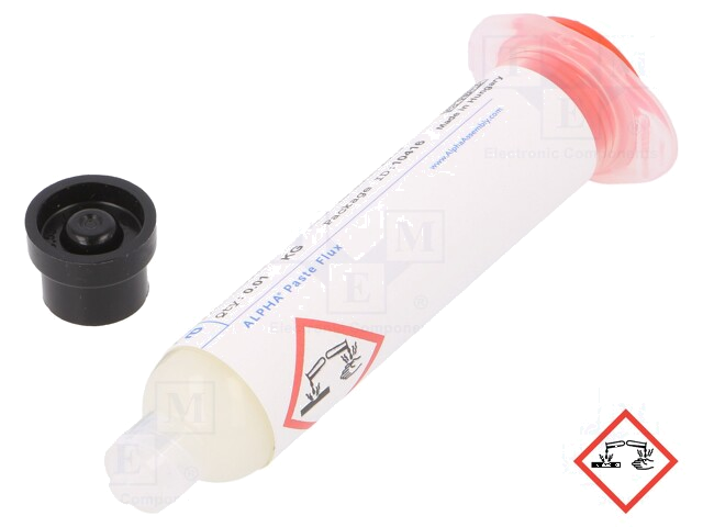 Flux: vioolhars; halogeenvrije,ROL0,synthetisch; gel; spuit; 10ml