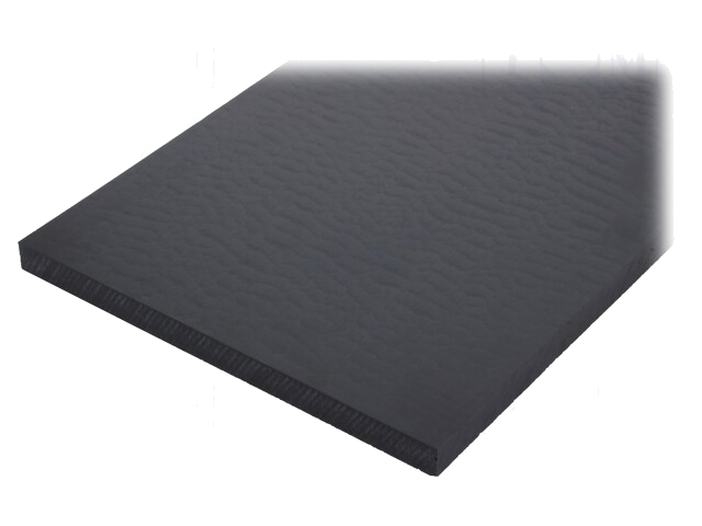 Vel; Afm: 300x500mm; Thk: 30mm; zwart; Maattolerantie: 0; +1mm