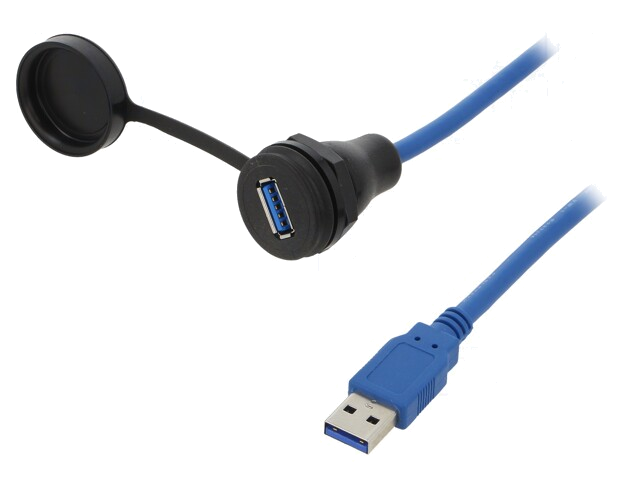 Kabel-adapter; USB-A aansluiting,USB-A-stekker; 1310; USB 3.0