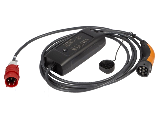 Lader: eMobility; 1x0,5mm2,5x2,5mm2; 440V; 11kW; IP44; 6m; 16A