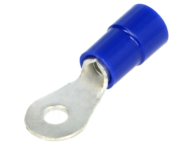 Uiteinde: oog; M3; Ø: 3,2mm; 1,5÷2,5mm2; klemmen; voor draad; blauw