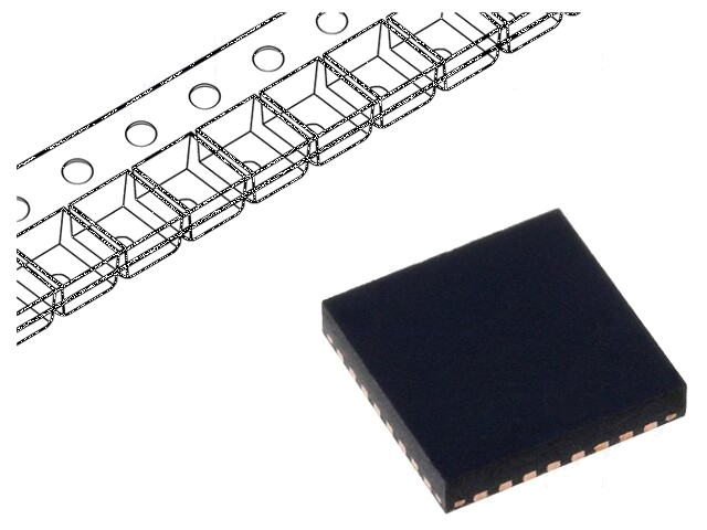 IC: microcontroller; VQFN32; 1kBSRAM,32kBFLASH; 2,2÷3,6VDC
