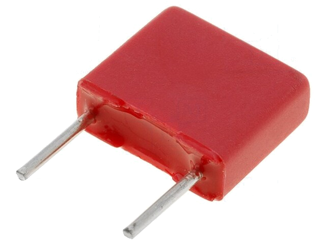 Condensator: polyester; 100nF; 63VAC; 100VDC; 5mm; ±10%; -55÷100°C