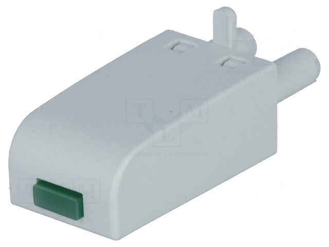 Beveiligingsmodule; socket; Signalering: LED; Kleur: groen