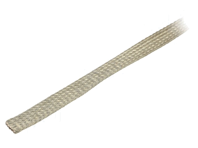 Vlechtwerk; tape; Thk: 0,76mm; W: 12,7mm; 53A; 10AWG; 100ft