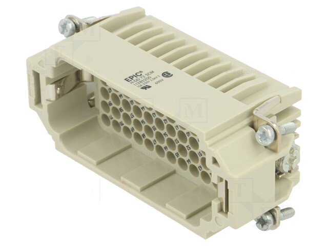 Connector: HDC; contactinzetstuk; mannelijk; EPIC H-DD; PIN: 72